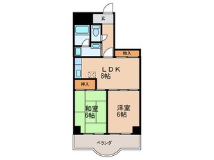 都島北通マンションの物件間取画像